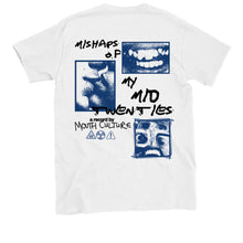 Load image into Gallery viewer, Mouth Culture (Mishaps White T-Shirt)
