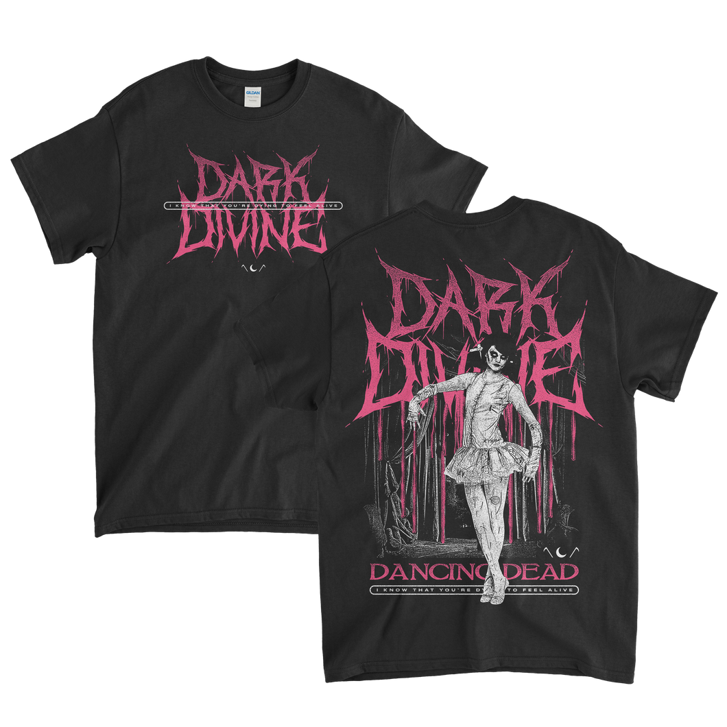 Dark Divine 'Dancing Dead' Black T-Shirt