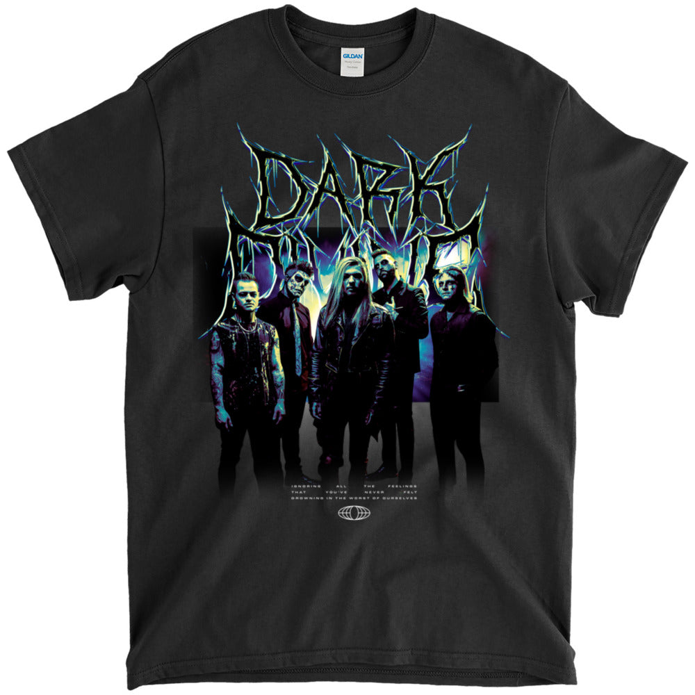 Dark Divine 'Drown' Black T-Shirt